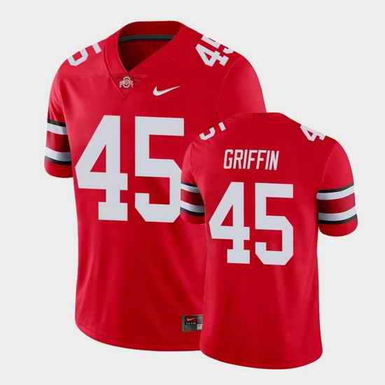 Men Ohio State Buckeyes Archie Griffin College Football Scarlet Game Jersey